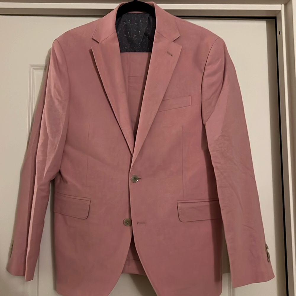 Joseph Abboud JOE pink summer suit